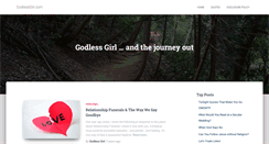 Desktop Screenshot of godlessgirl.com